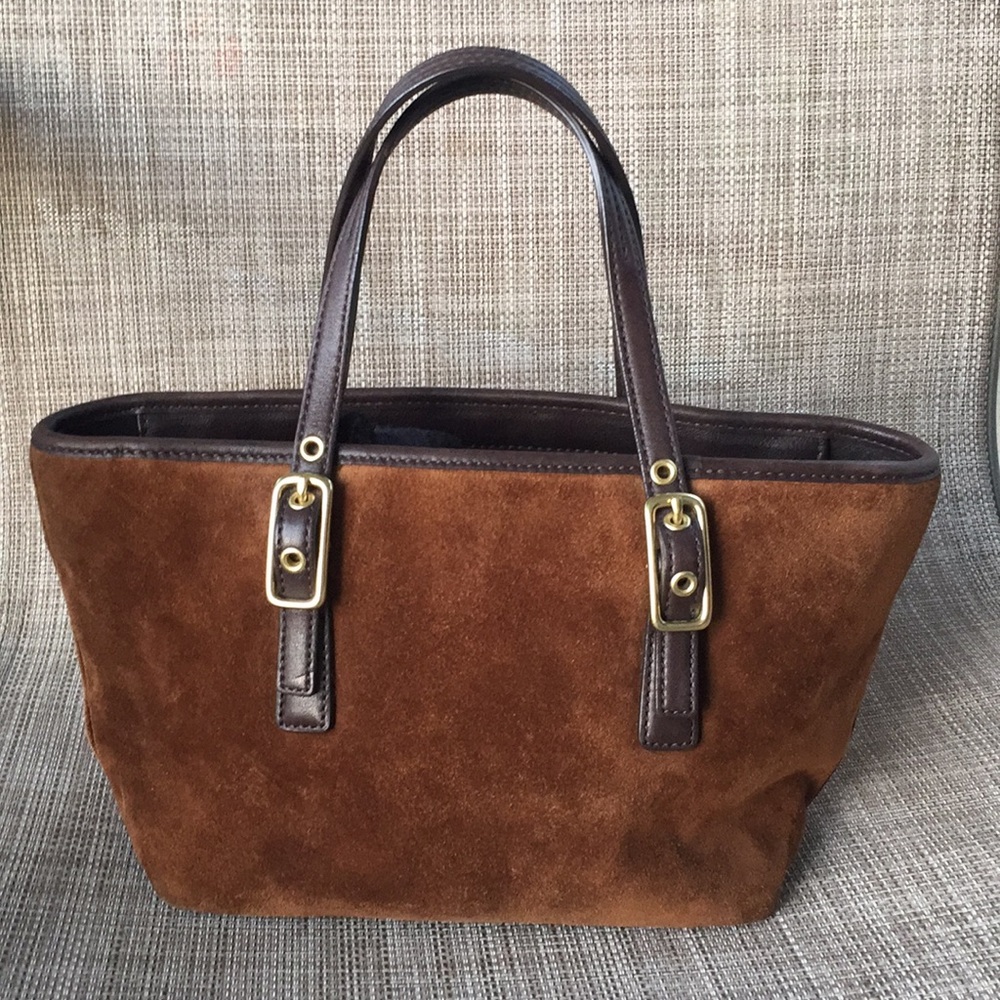 Coach🌹 purse bag satchel Legacy West bucket hobo - Picture 5 of 16